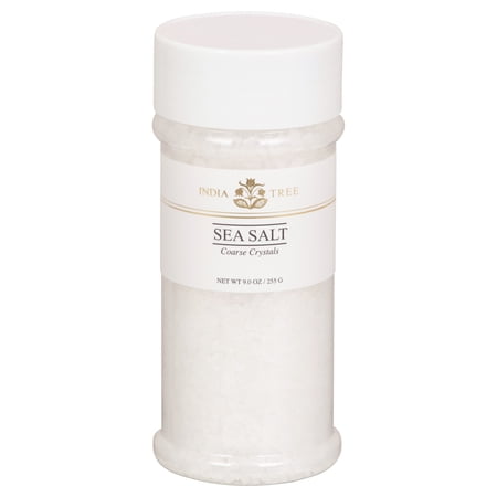 India Tree Coarse Sea Salt 9 oz (Pack Of 6)