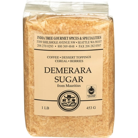 INDIA TREE Demerara Sugar, 16 OZ