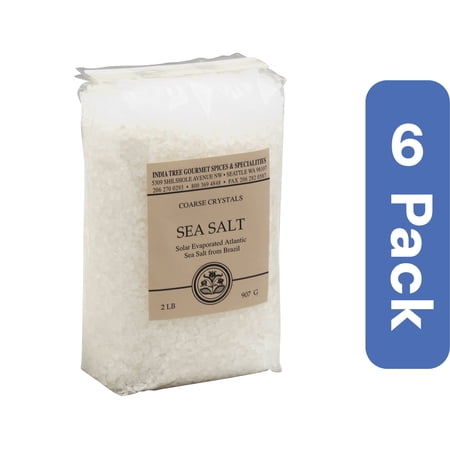 India Tree Sea Salt 32 oz (Pack of 6)