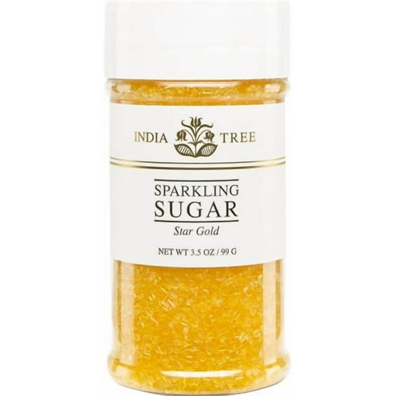 India Tree Star Gold Sparkling Sugar