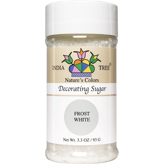 India Tree Sugar Decorating, Frost White, 3.3-Ounce (Pack of 3)