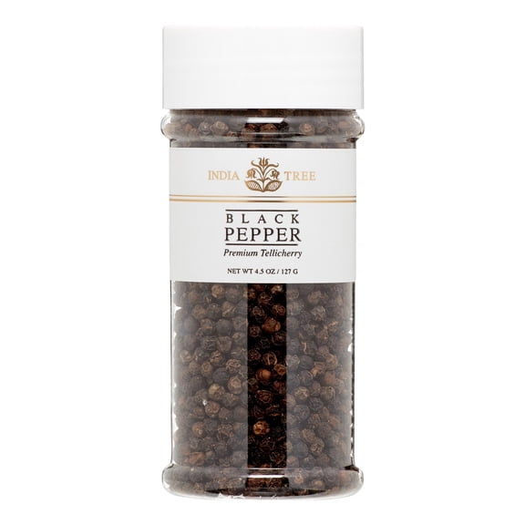India Tree, Tellicherry Peppercorns, 4.5 Ounce