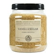 India Tree Turbinado Vanilla Sugar, 3Pound Jar, With Real Bourbon