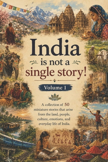 India is not a single story: 50 Miniature short stories, (Paperback)
