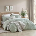 thumbnail image 1 of Indian 100 % Cotton Ultra Luxury Tufted Duvet Cover Set , Decorative Duvet Covers , Elegant Tufted Duvet Cover Set with Stylish Textured Design Size Queen 90" x 98", 1 of 4