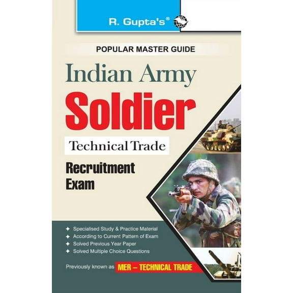 Indian Army: Soldier (Technical Trades) Recruitment Exam Guide (Paperback)