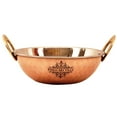 thumbnail image 1 of Indian Art Villa Steel Copper Serving Wok, Hammered Design, 6 Inches - 17 Oz, Serveware and Tableware, 1 of 5