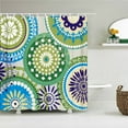 thumbnail image 1 of Indian Bohemia Printed Shower Curtains Frabic Waterproof Polyester Decor Bohemian style Bath Curtain With 240x180cm, 1 of 5
