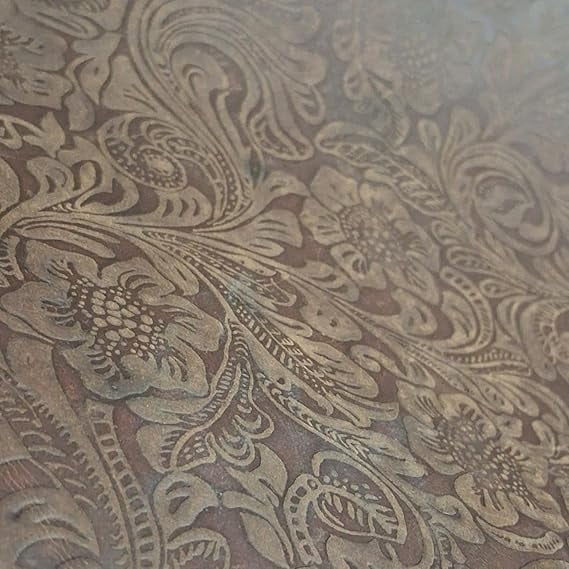 Indian Bovine Leather Premium Full Grain Leather Sheets for Leathercraft, DIY Projects, Wallets, Bags, Belts, Shoes & Upholstery