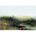thumbnail image 1 of Indian Camp-Fine Art Canvas Print (20" x 30"), 1 of 1
