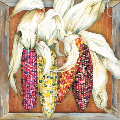 Indian Corn Cocktail Napkins