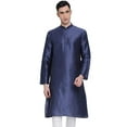thumbnail image 1 of Indian Designer Handmade Artificial Silk Long Ethnic Kurta…, 1 of 3