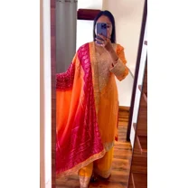 Indian Designer Pakistani Salwar Kameez Bollywood Beautiful Ethnic Salwar Suit size 38