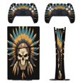 thumbnail image 1 of Indian Devil Skull PS5/PS5 Pro/PS5 Slim Digital Disc Skin Sticker For Console And Controller Skins, 1 of 7
