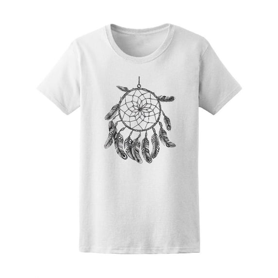 Indian Dreamcatcher Sketch Women's Tee - Image by Shutterstock