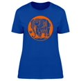thumbnail image 1 of Indian Elephant In Orange Spot Tee Women's -Image by Shutterstock, 1 of 2