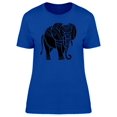 thumbnail image 1 of Indian Elephant Silhouette Tee Women's -Image by Shutterstock, 1 of 1