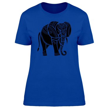 Indian Elephant Silhouette Tee Women's -Image by Shutterstock