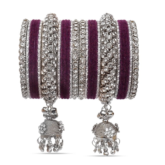 Indian Ethnic Partywear Handmade Bangles  Elegant Jewelry for Women, Perfect for Weddings, Festivals, Diwali, Eid, and Everyday Wear