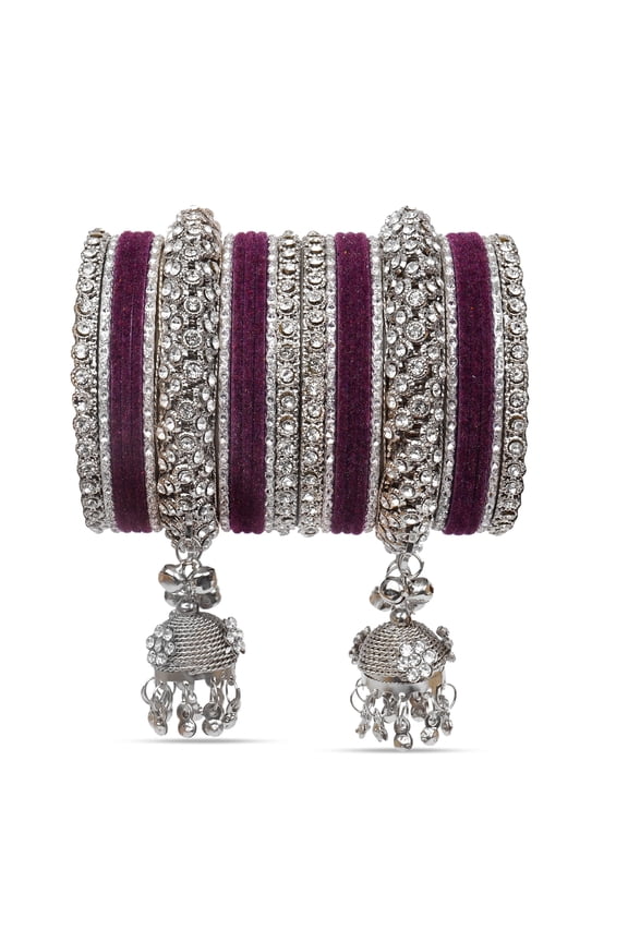 Indian Ethnic Partywear Handmade Bangles Elegant Jewelry for Women, Perfect for Weddings, Festivals, Diwali, Eid, and Everyday Wear