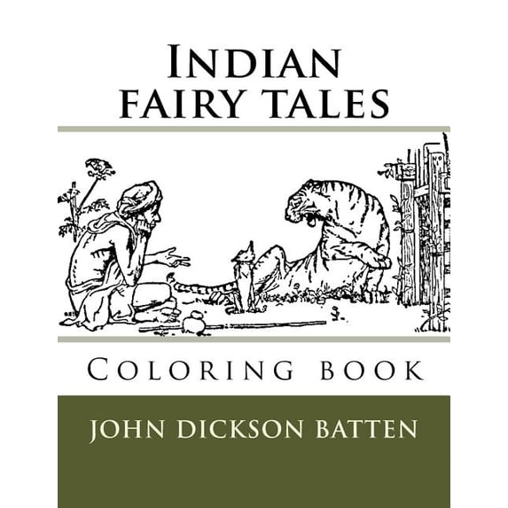 Indian Fairy Tales : Coloring Book
