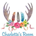 thumbnail image 1 of Indian Feathers Head Band Colorful Customized Wall Decal Custom Vinyl Wall Art Personalized Name - Baby Girls Boys Kids Nursery Bedroom Wall Decal Room Decor Wall Stickers Decoration Size (40x40 inch), 1 of 1