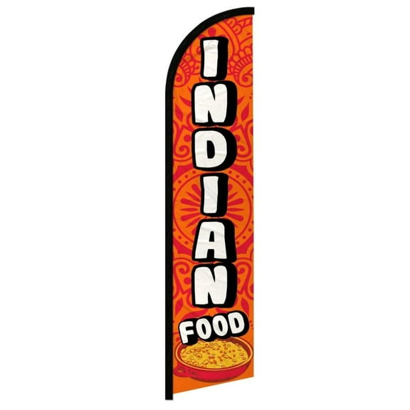 Indian Food Windless Banner Flag