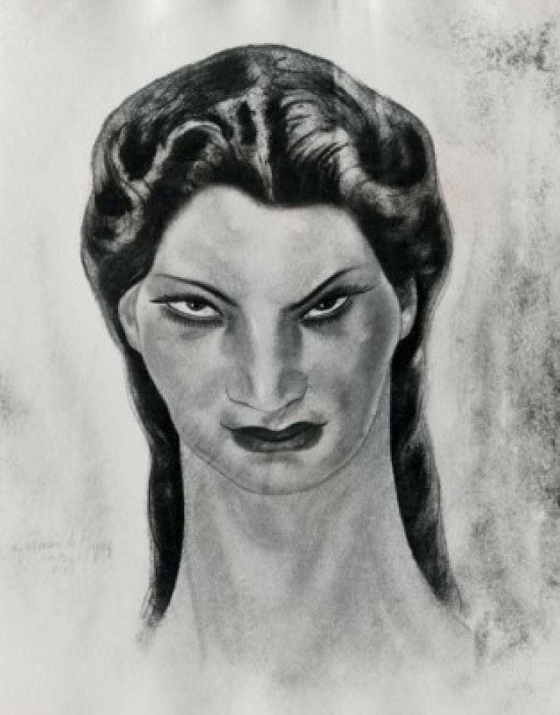 Indian Girl Guzman de Rojas Cecilio (1899-1950Bolivian) Museum of Fine Art La Paz Bolivia Canvas Art - Cecilio Guzman de Rojas (24 x 36)