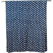 Indian Hand Block Print Real Indigo Kantha Quilt 100% Cotton Hand Made Kantha Quilt