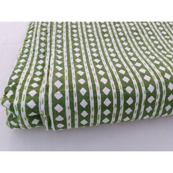 Indian Handblock Print Bedding Bedspread Quilt Hand Stitched Quilt Netural Colored Kantha Quilted Rare find kantha quilt A And E Textiles House