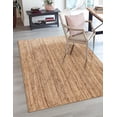 thumbnail image 1 of Indian Handmade Braided Daimond Design Natural Jute Area Rug 8 x 10 Feet (244 cm x 304 cm), For Living Room, Bedroom, Dining Room, Hallways & Entryways, 1 of 3