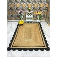 thumbnail image 1 of Handwoven Natural Jute Area Rug – Eco-Friendly, Durable & Stylish Floor Décor Rug, Rural Rugs Size - 6 x 8 Feet (180 cm x 240 cm), 1 of 5