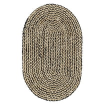 Handwoven Natural Fiber Area rug , Home Décor Rugs & Carpet Size - 2 x 3 Feet Oval (60 cm x 90 cm)