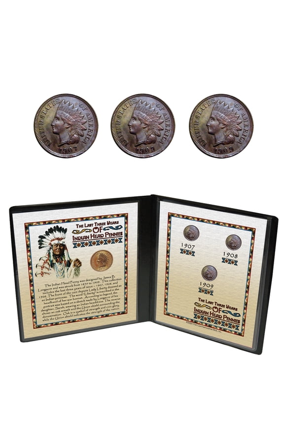 Indian Head Pennies - Last 3 Years