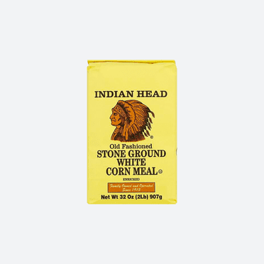 Indian Head White Corn Meal 2lbs