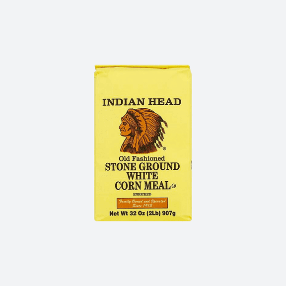 Indian Head White Corn Meal 2lbs