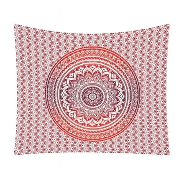 Indian Mandala Tapestry Wall Hanging Black & White Elephant Hippy Tapestries Twin Hippie Beach Throw College Dorm Decor Bohemian Boho Bedsheet