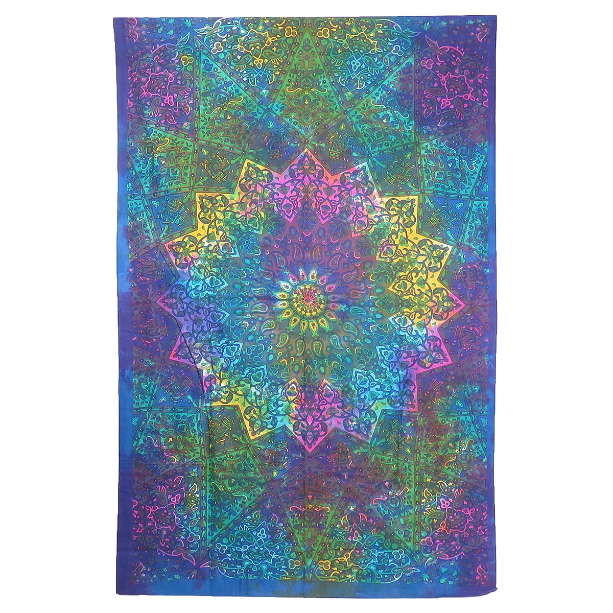 Indian Mandala Twin Tapestry Hippie Boho Beach Throw Tapestries Dorm ...