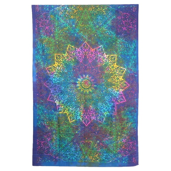 Indian Mandala Twin Tapestry Hippie Boho Beach Throw Tapestries Dorm Room Wall Hanging Bedsheet Bedroom Bedspread Online