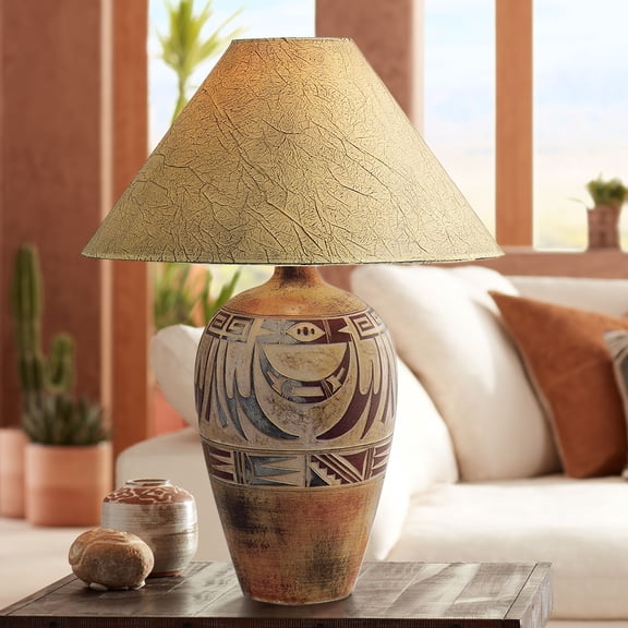 Indian Marigold Handcrafted Southwest Table Lamp