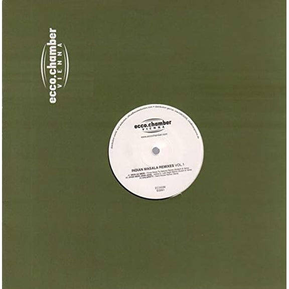 Indian Masala Remixes Vol.1 Various (Vinyl Record)