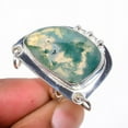 thumbnail image 1 of Indian Moss Agate 925 Sterling Silver Jewelry Handmade Ring s.7 S1960, Agate Ring, Christmas Gift, New Year Sale, Gemstone Silver Jewelry, 1 of 1
