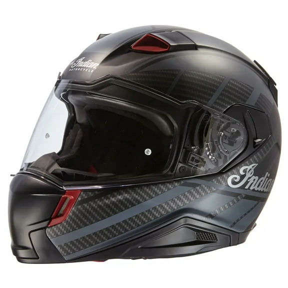 Indian Motorcycle Full Face Matte Sport Full Face Street Helmet Black 286089406