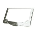 thumbnail image 1 of Indian Motorcycle Headdress License Plate Frame, Chrome | 2882864-156, 1 of 3