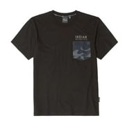 Indian Motorcycle Mens Camo Pocket Tee, Black | 2862888