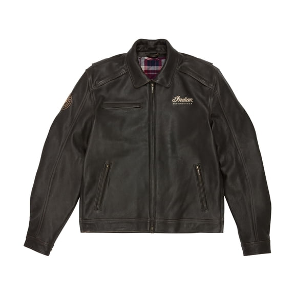 Indian Motorcycle Men's Classic Jacket 3, Brown | 2865541