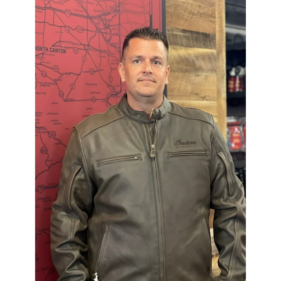 Indian Motorcycle Men's Ellingson Jacket, Tan | 2833365