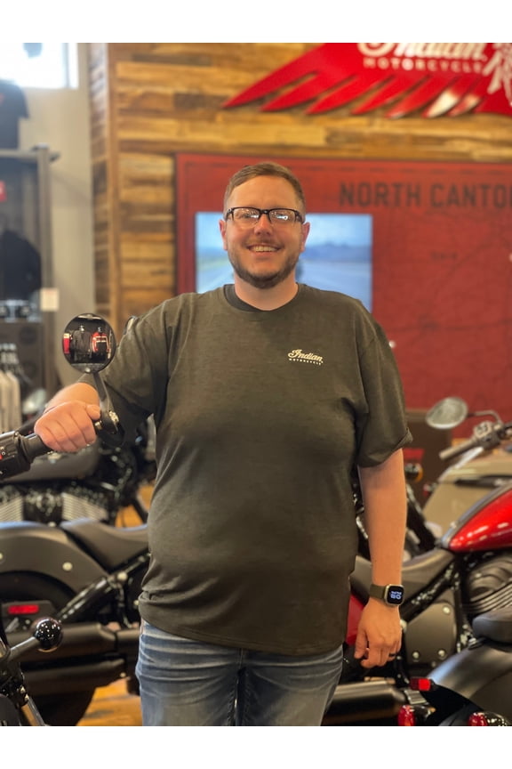 Men's Established Script Athlete T-Shirt, Khaki - M - 283339703