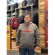 Indian Motorcycle Men's Logo Headdress Hoodie, Gray | 2864931