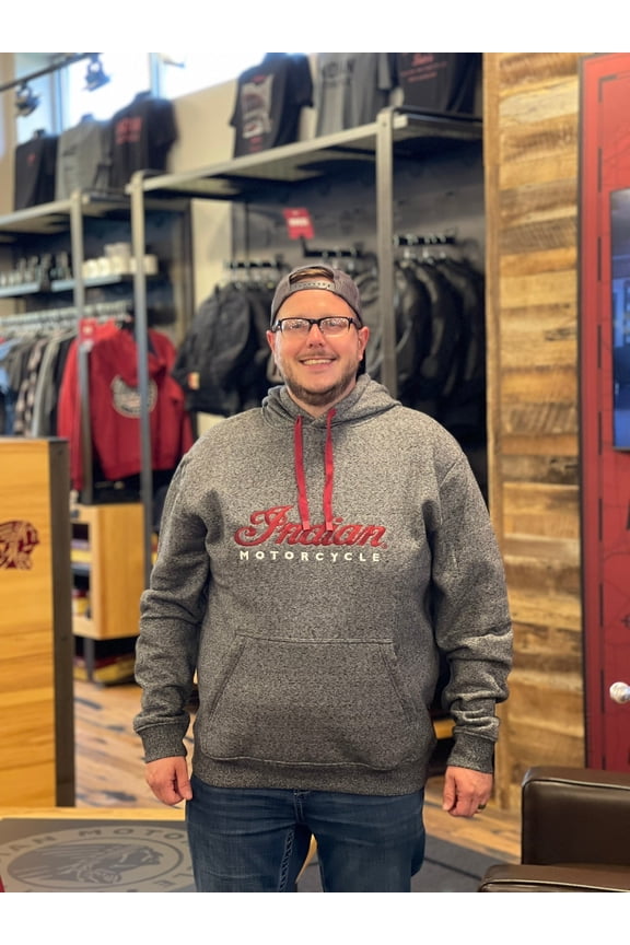 Men's Logo Headdress Hoodie, Gray | 2864931